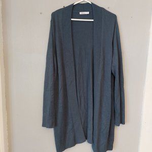 Reitmans Womens Cardigans Sweater Size 2X Long Sleeve Blue